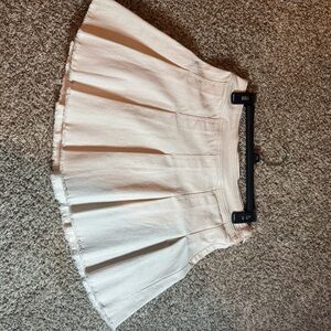 Elegant Cream Skirt